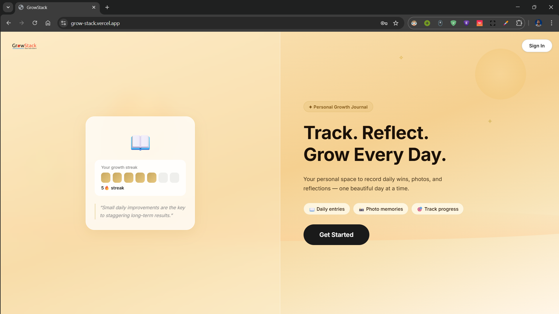 GrowStack Screenshot 3